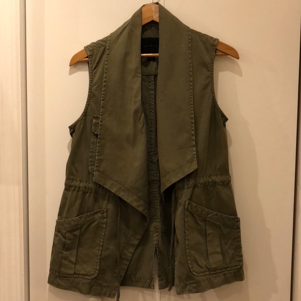 Anthropologie Sleeveless Utility Vest